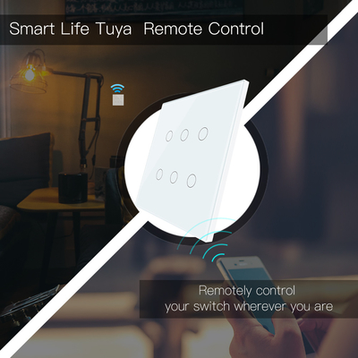 Glomarket Smart Wifi Brasilien 118*124 Schalter Arbeiten mit Google Alexa Assistant Tuya Smart Light Switch für Zuhause