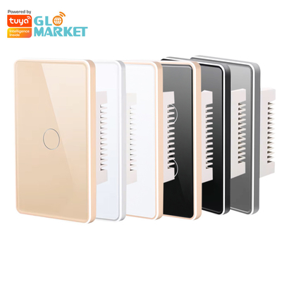 Glomarket Tuya Smart Switch Wifi US Elektrischer Wandschalter Google Home Alexa Lichtlampe Touch Switch App Steuerung