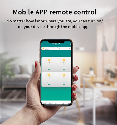 Glomarket Tuya Smart Switch Wifi US Elektrischer Wandschalter Google Home Alexa Lichtlampe Touch Switch App Steuerung