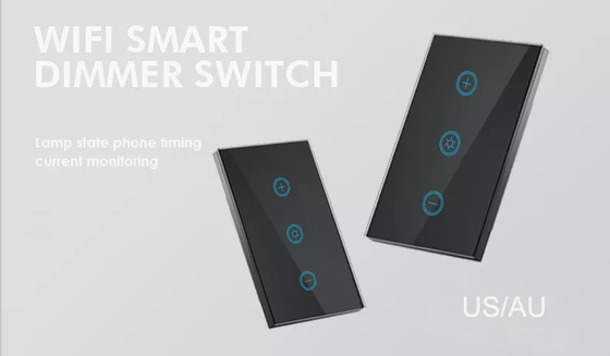 Glomarket US Standard Dimmer Drahtloser Schalter Elektrischer Smart Switch Intelligenter Wanddimmer Lichtschalter Smart Home Automation