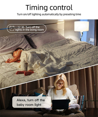 Glomarket US Standard Dimmer Drahtloser Schalter Elektrischer Smart Switch Intelligenter Wanddimmer Lichtschalter Smart Home Automation