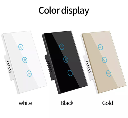 Glomarket US Standard Dimmer Drahtloser Schalter Elektrischer Smart Switch Intelligenter Wanddimmer Lichtschalter Smart Home Automation