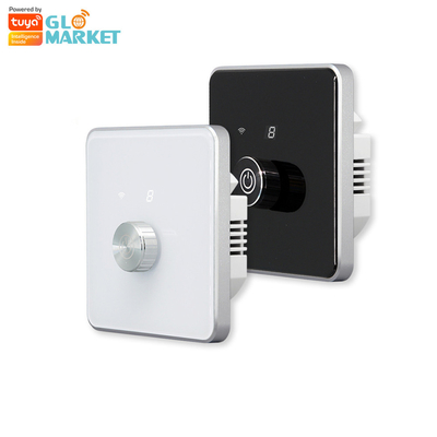 Glomarket Smart Home Dimmer Schalter Tuya Zigbee Sprachsteuerung Knopf Dimming Helligkeit mit Digital Display anpassen