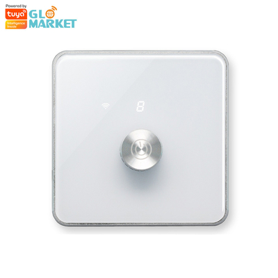 Glomarket Smart Home Dimmer Schalter Tuya Zigbee Sprachsteuerung Knopf Dimming Helligkeit mit Digital Display anpassen