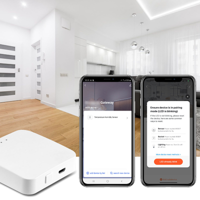 Glomarket Tuya Zigbee 3.0 Hub Gaterway Alexa Google Smart Home Bridge Drahtlose Fernbedienung Smart Home Zigbee Gateway Hub