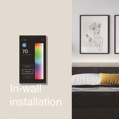 Glomarket Tuya 5 Zoll Wifi Zigbee Gateway Smart Home Control Panel Multifunktionsmusik Wand Touchscreen Tuya Zentrum