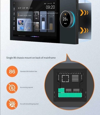 Glomarket Tuya Wifi Smart 7-Zoll-Steuerelement Multi-Funktion Ble Musik Wand Touchscreen Zigbee Hub Gateway Zentralsteuerung