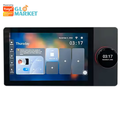 Glomarket Tuya Wifi Smart 7-Zoll-Steuerelement Multi-Funktion Ble Musik Wand Touchscreen Zigbee Hub Gateway Zentralsteuerung