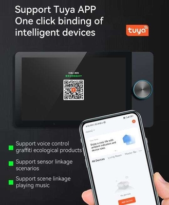 Glomarket 8 Zoll Tuya Smart WiFi Zigbee Gteway Szenenmusik spielen Multifunktionales Smart Control Panel Zentralsteuerung