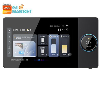 Glomarket 8 Zoll Tuya Smart WiFi Zigbee Gteway Szenenmusik spielen Multifunktionales Smart Control Panel Zentralsteuerung