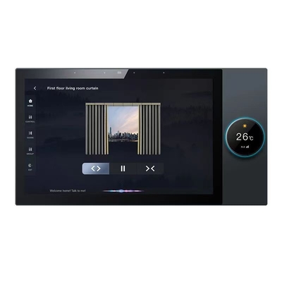 Glomarket Tuya 10 Zoll Zentralsteuerung mit Musik 2 Gang Relais 2 Weg Lautsprecher Multifunktionale Smart Home Produkte