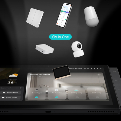 Glomarket Tuya Smart Home Control Panel 10 Zoll Bildschirm BLE Zigbee Gateway Gebäude Intercom kompatibel