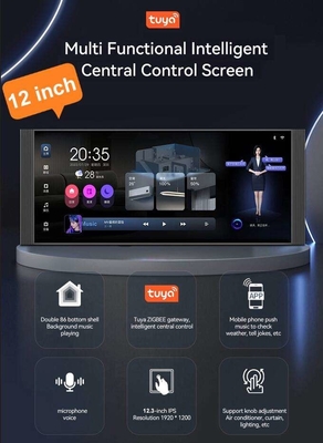 Glomarket 12 Zoll Multifunktions-Musik-Host Touchscreen Zigbee Gateway Wand-Zentralsteuerung für intelligente Szenen Schalter