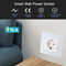 Wand-Ausgang Google Alexa App EU Standard-intelligenter des Stecker-16A Sockel-2.4GHz Wifi