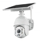 Tuya Security Smart Home IP66 Wasserdichte 1080P Full HD PIR-Erkennungs-Solar-PTZ-Kamera