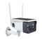 Solarkamera Wifi wasserdichter drahtloser Sicherheits-Überwachungskamera-Baby-Monitor IP-1080p im Freien