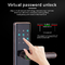 Fingerabdruck-Verschluss-Schwarzes Euro-intelligentes Türschloss Tuya biometrisches