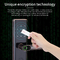 Fingerabdruck-Verschluss-Schwarzes Euro-intelligentes Türschloss Tuya biometrisches
