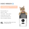 Automatische Hundezufuhr DER FCC-ABS Smart-Haustier-Zufuhr-6L mit Kamera
